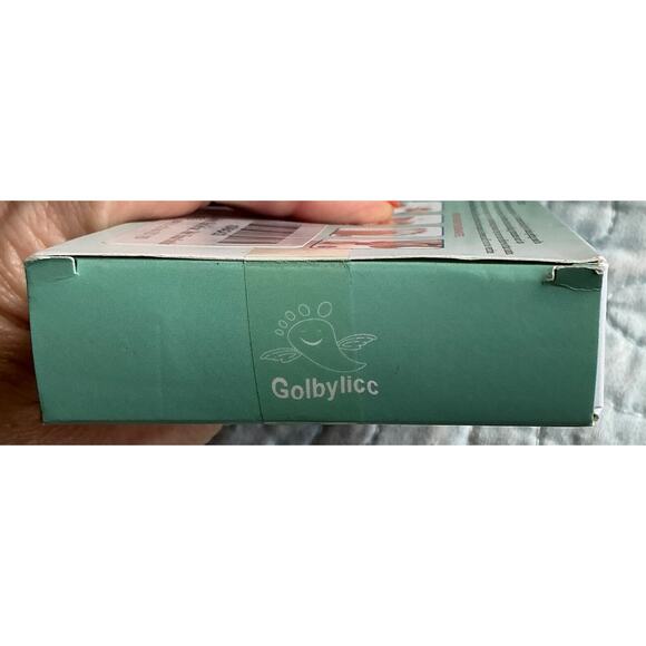 Silicon Toe Spacers By Golbylicc NEW 4PC Size Med (Toe Separators) Latex Free - Picture 7 of 7